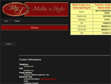 Tablet Screenshot of modastyle.rs